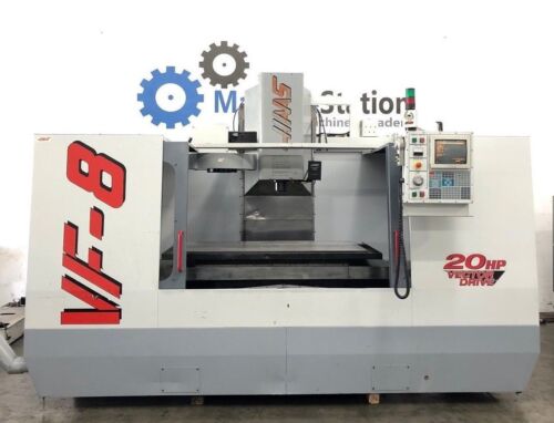 Used Haas VF-8 CNC Vertical Machining Center USA Main a