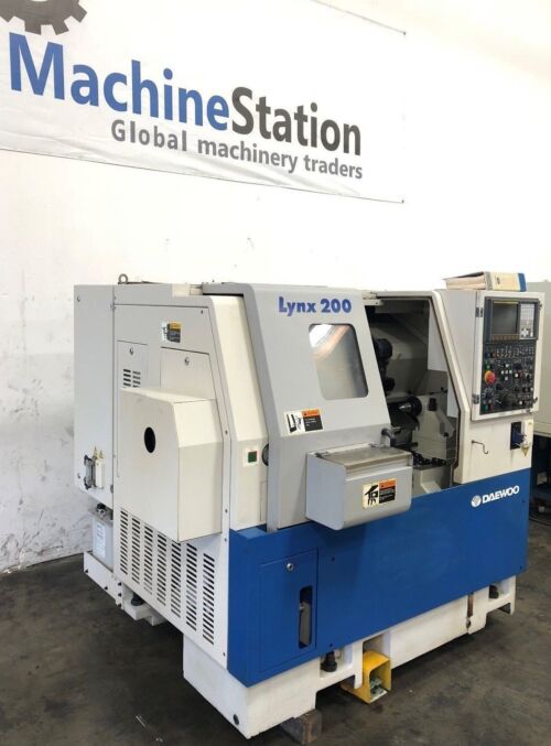 Used Daewoo Lynx 200B CNC Turning Center for sale