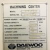 Used Daewoo Doosan DMV-500S CNC Vertical Machining Center for Sale in California e