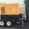 60 KW Caterpillar Diesel Generator with Trailer