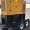 60 KW Caterpillar Diesel Generator with Trailer b