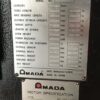 Amada RG-100L Hydraulic Upacting CNC Press Brake for Sale in California k