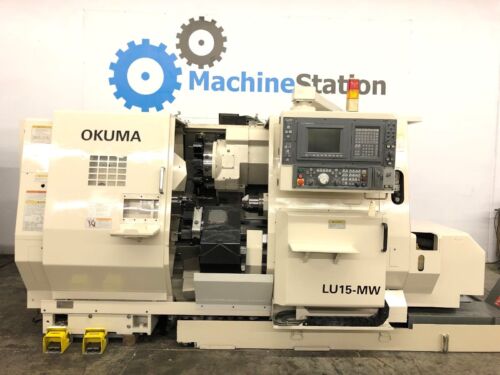 Okuma LU-15MW CNC Sub Spindle Turning Center For Sale in California(1)