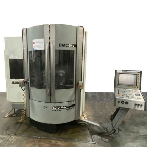 Deckel Maho DMC 60U HI-DYN 5 Axis Machining Center CNC Mill