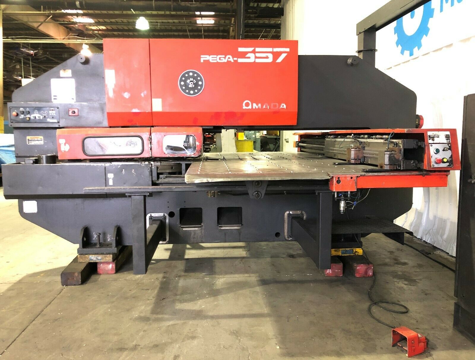 Amada Pega 357 Cnc Turret Punch Press Machinestation