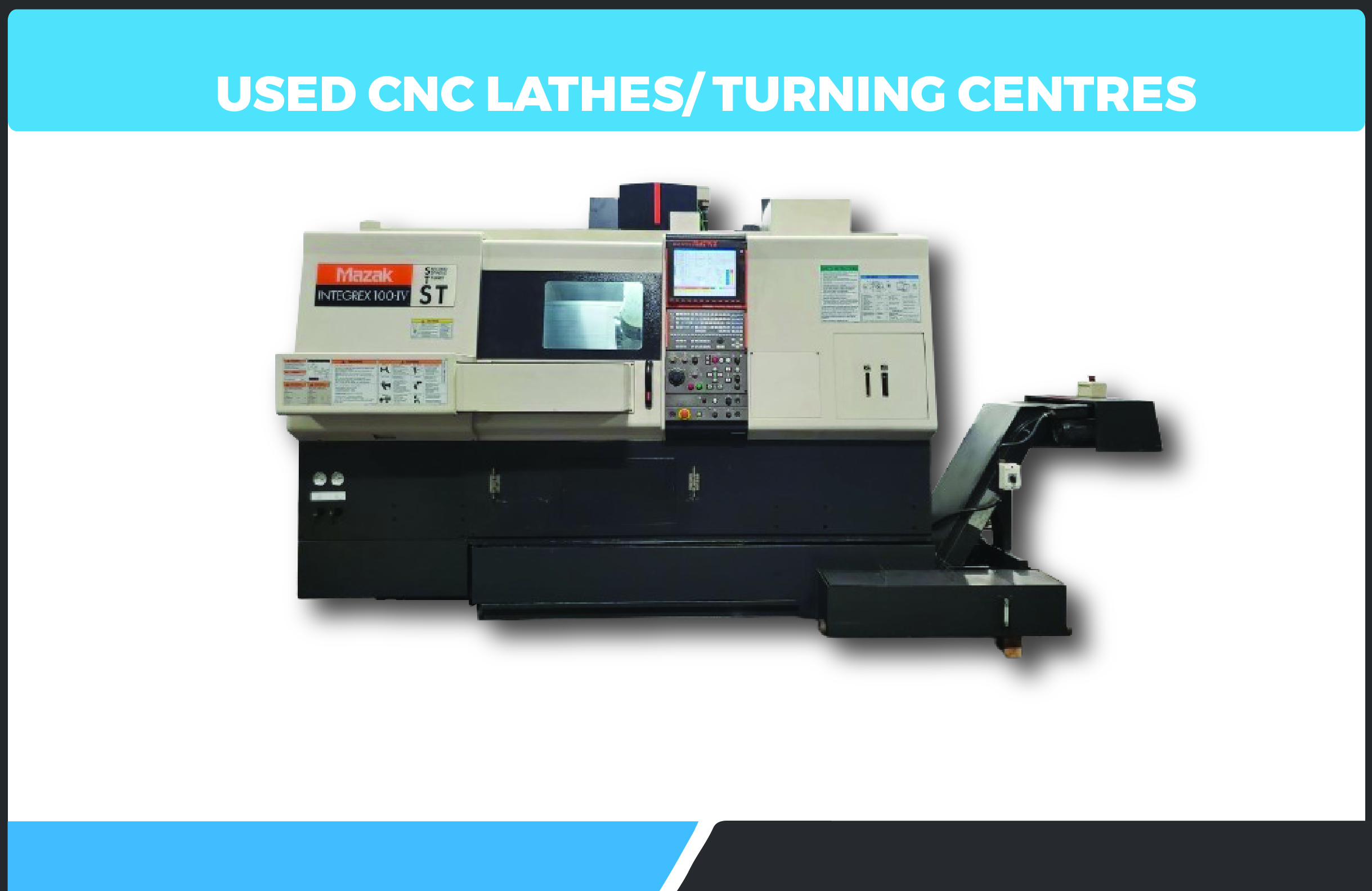 Used CNC lathes/ Turning centers